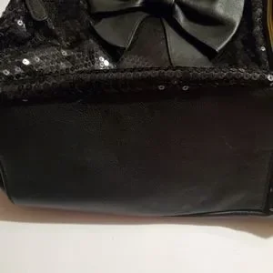 NWOT Betsey Johnson | Bow Sequined Large Backpack Betsey Johnson | Bags | Nwot Betsey Johnson Bow Sequined  main image 4